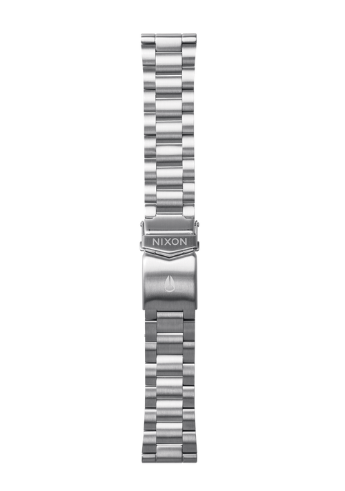 Cinturino in acciaio inox da 20 mm - tutto argento