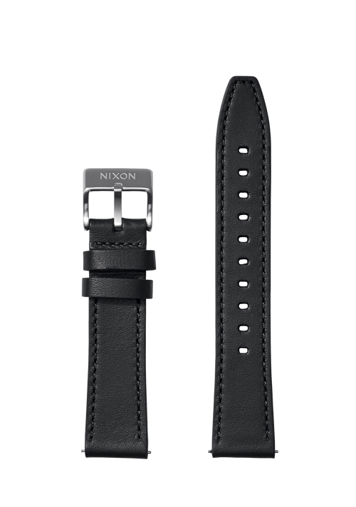 Cinturino in pelle Horween 20mm - Nero