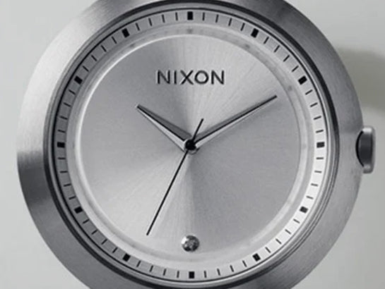 Nixon Optique watch closeup