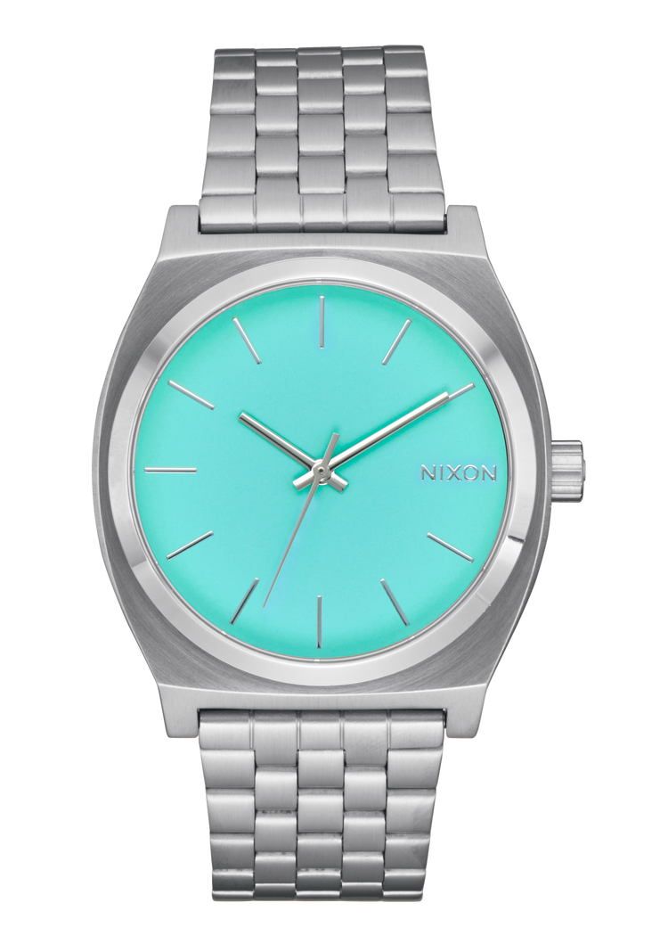 Time Teller - Argent / Turquoise