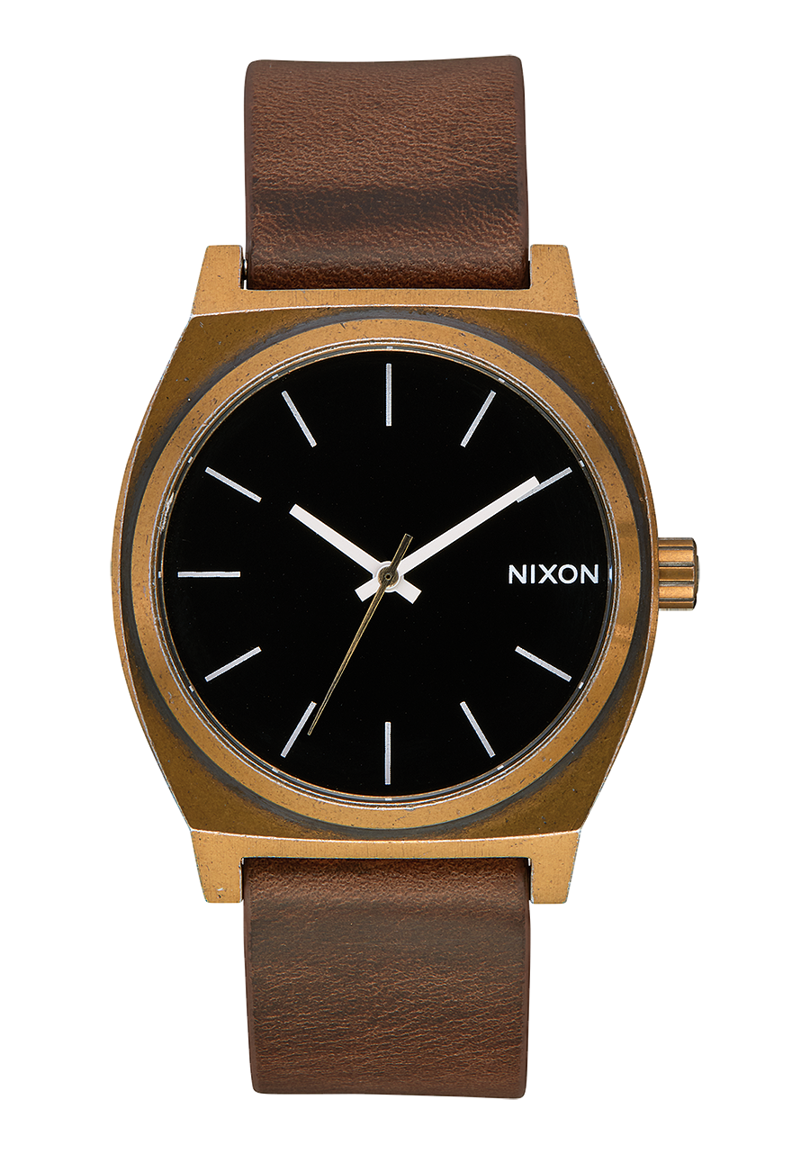 Time Teller - Brass / Black / Brown View 1