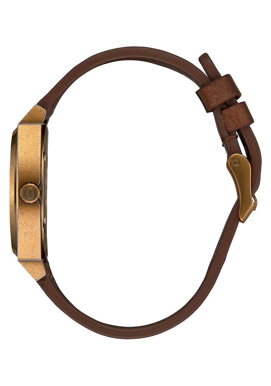 Time Teller - Brass / Black / Brown View 2