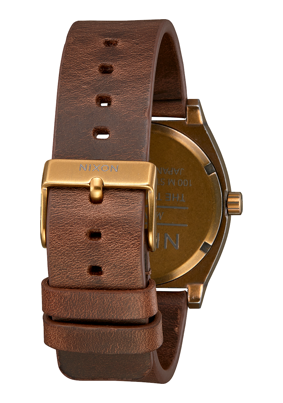 Time Teller - Brass / Black / Brown View 3
