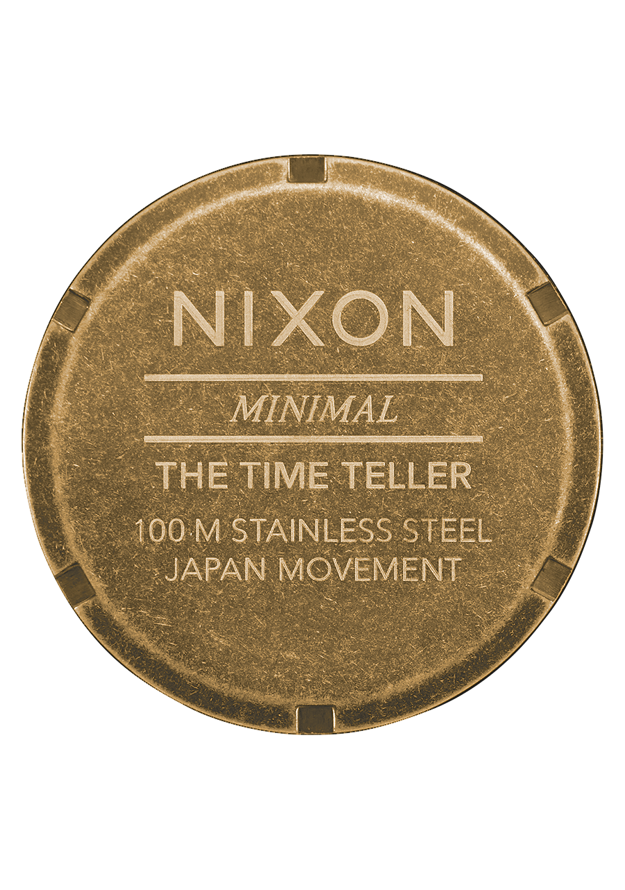 Time Teller - Brass / Black / Brown View 4