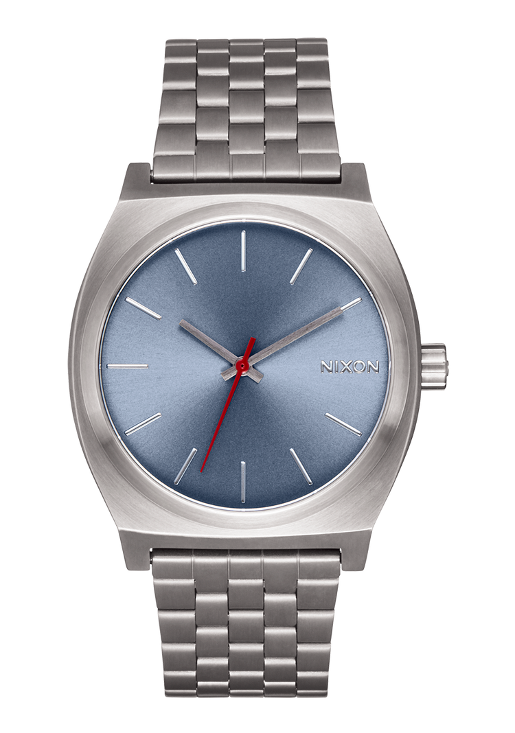 Time Teller - Gris anthracite clair / Bleu poussiéreux