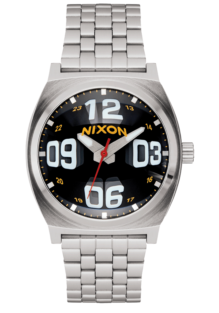 Time Teller - Fisheye / Silber / Schwarz