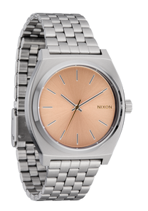 Time Teller - Silver / Coral View 2