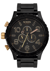 51-30 Chrono - Nero opaco / Oro View 1