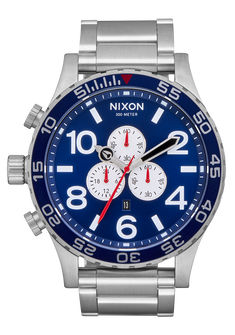 51-30 Chrono - Marineblau Sonnenschliff / Silber