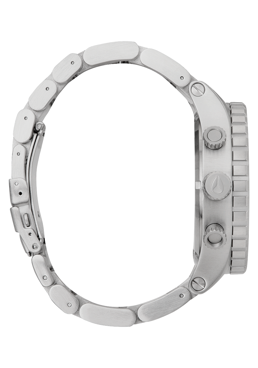 51-30 Chrono - Marineblau Sonnenschliff / Silber View 2