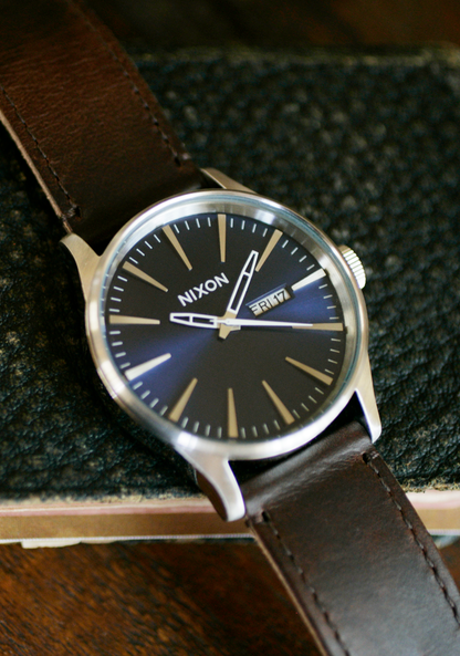 Sentry Leather - Blau / Braun View 7