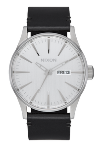 Sentry Leather - All Silver / Black View 1