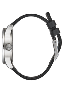 Sentry Leather - All Silver / Black View 2