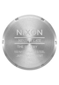 Sentry Leather - All Silver / Black View 4