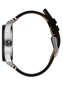 Sentry Leather - Silver / Rosewood / Black View 3