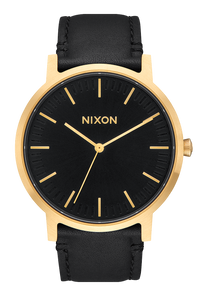 Porter Leather - Gold / Black View 1