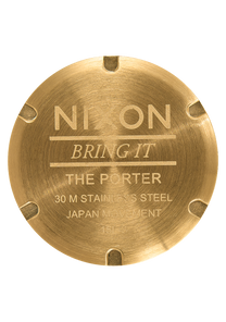 Porter Leather - Gold / Black View 4