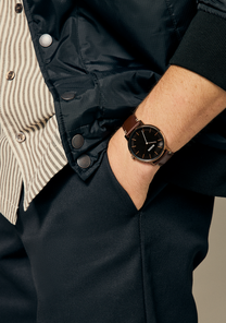 Porter Leather - Chocolat / Torréfaction foncée / Marron View 9