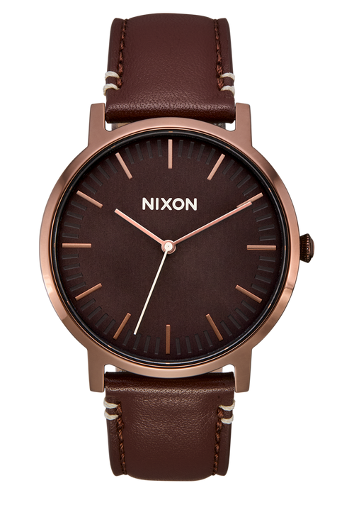 Porter Leather - Chocolat / Torréfaction foncée / Marron