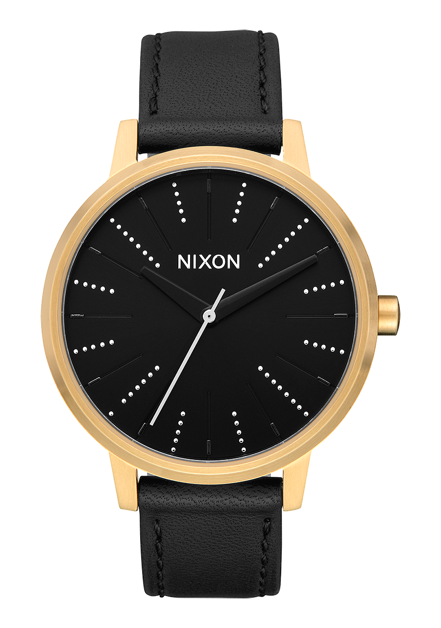 Kensington Leather - Gold / Black / Silver View 1