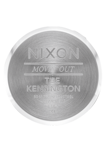 Kensington Leather - Silver / Artifact View 4