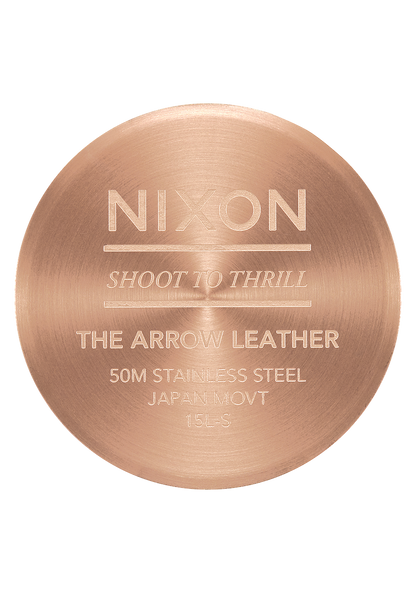 Arrow Leather - Or rose / noir View 4