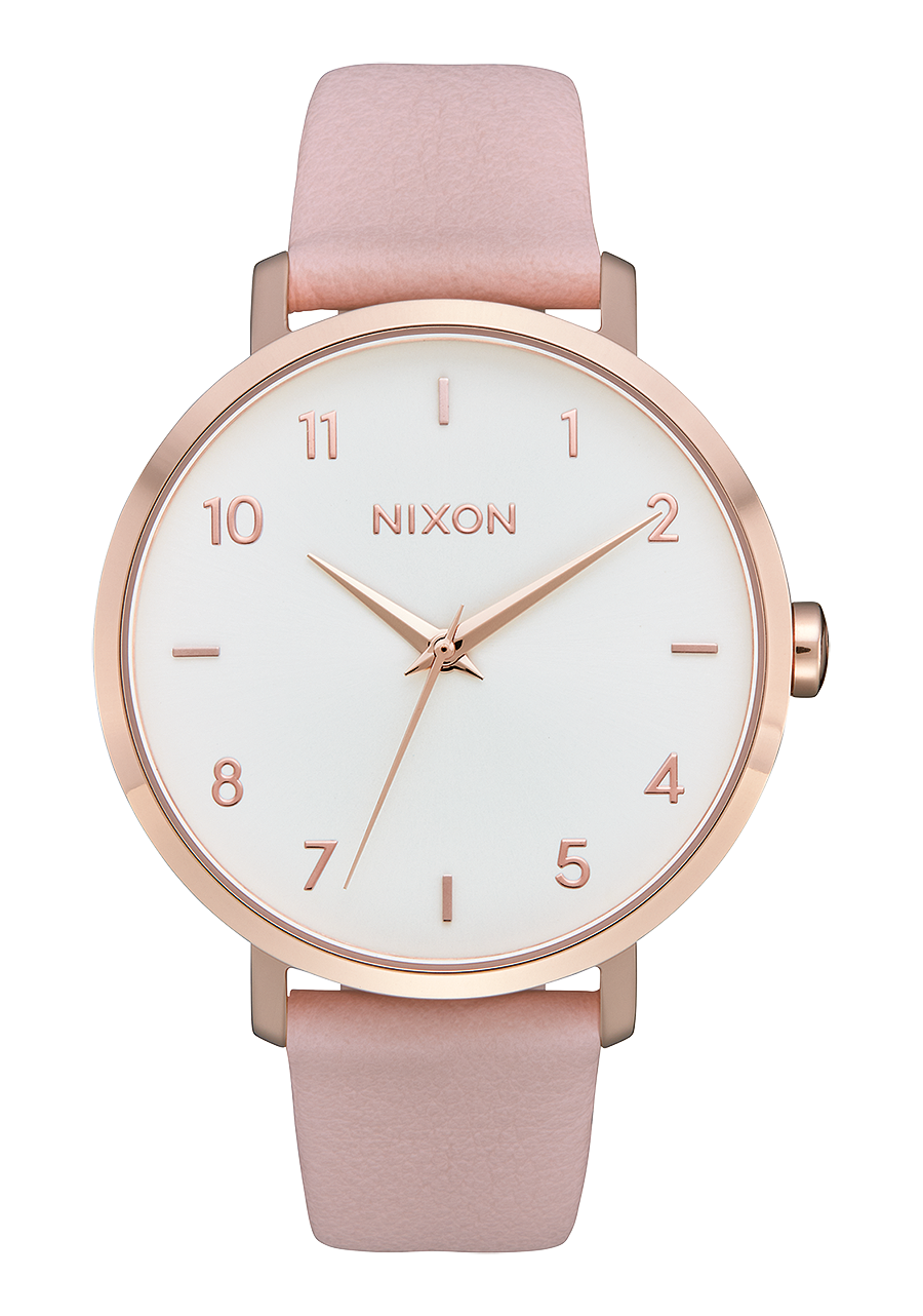 Arrow Leather - Rose Gold / Light Pink View 1
