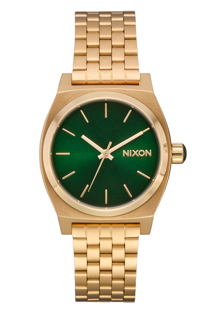 Medium Time Teller - Oro / Raggio di sole verde
