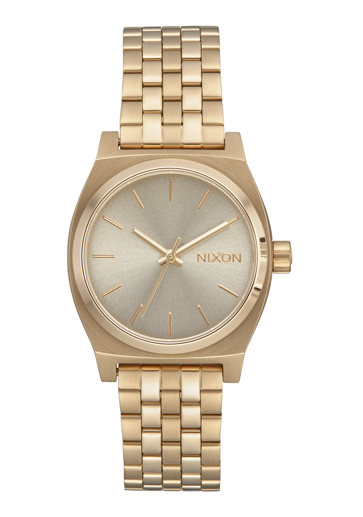 Moyenne Time Teller - Or clair / Blanc vintage