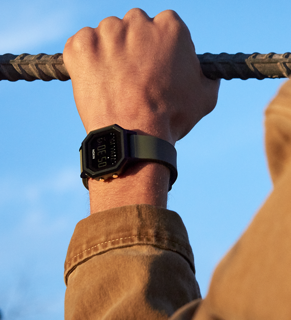 Siren Edelstahl-Uhr | Schwarz / Fatigue | Digital – Nixon EU Siren Edelstahl-Uhr | Schwarz / Fatigue | Digital – Nixon EU