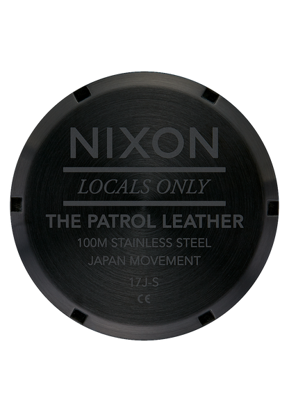 Patrol Leather - Noir / argent / noir View 4