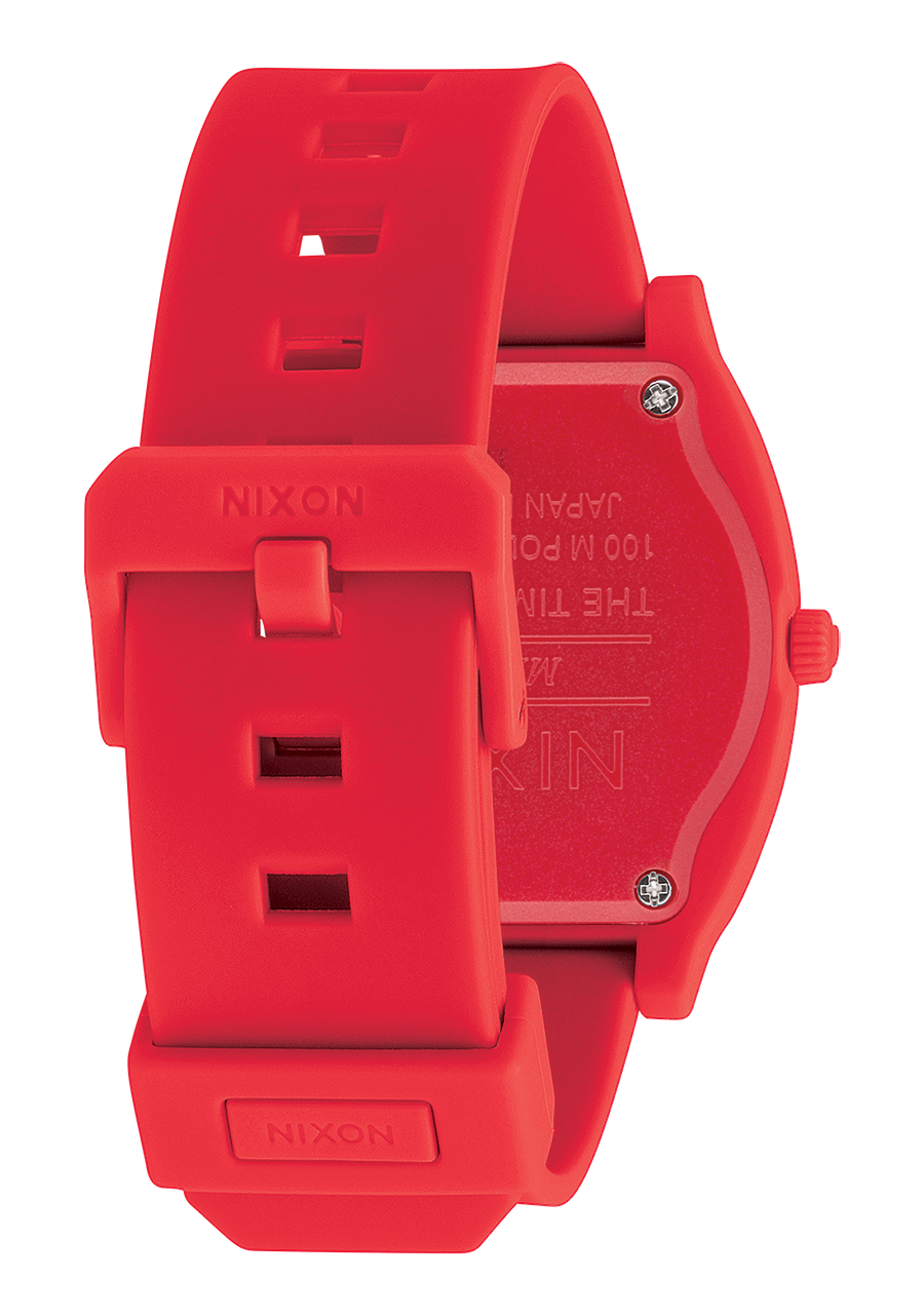 Time Teller P Corp - Matte Red / White View 3