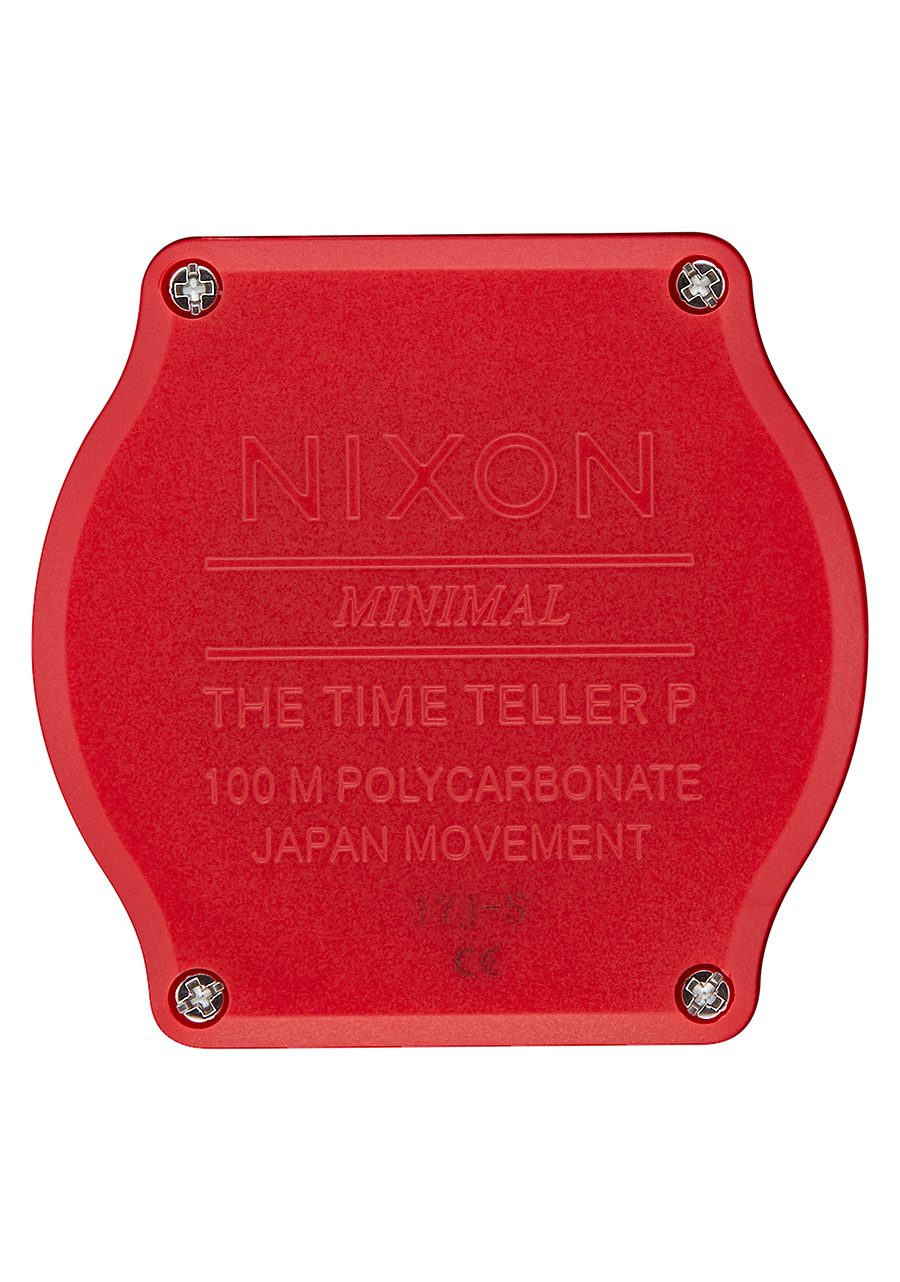 Time Teller P Corp - Matte Red / White View 4