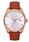 Thalia Leather - Oro rosa / Bianco