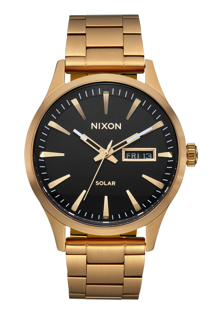Sentry Solaire Acier Inoxydable - Tout or / noir
