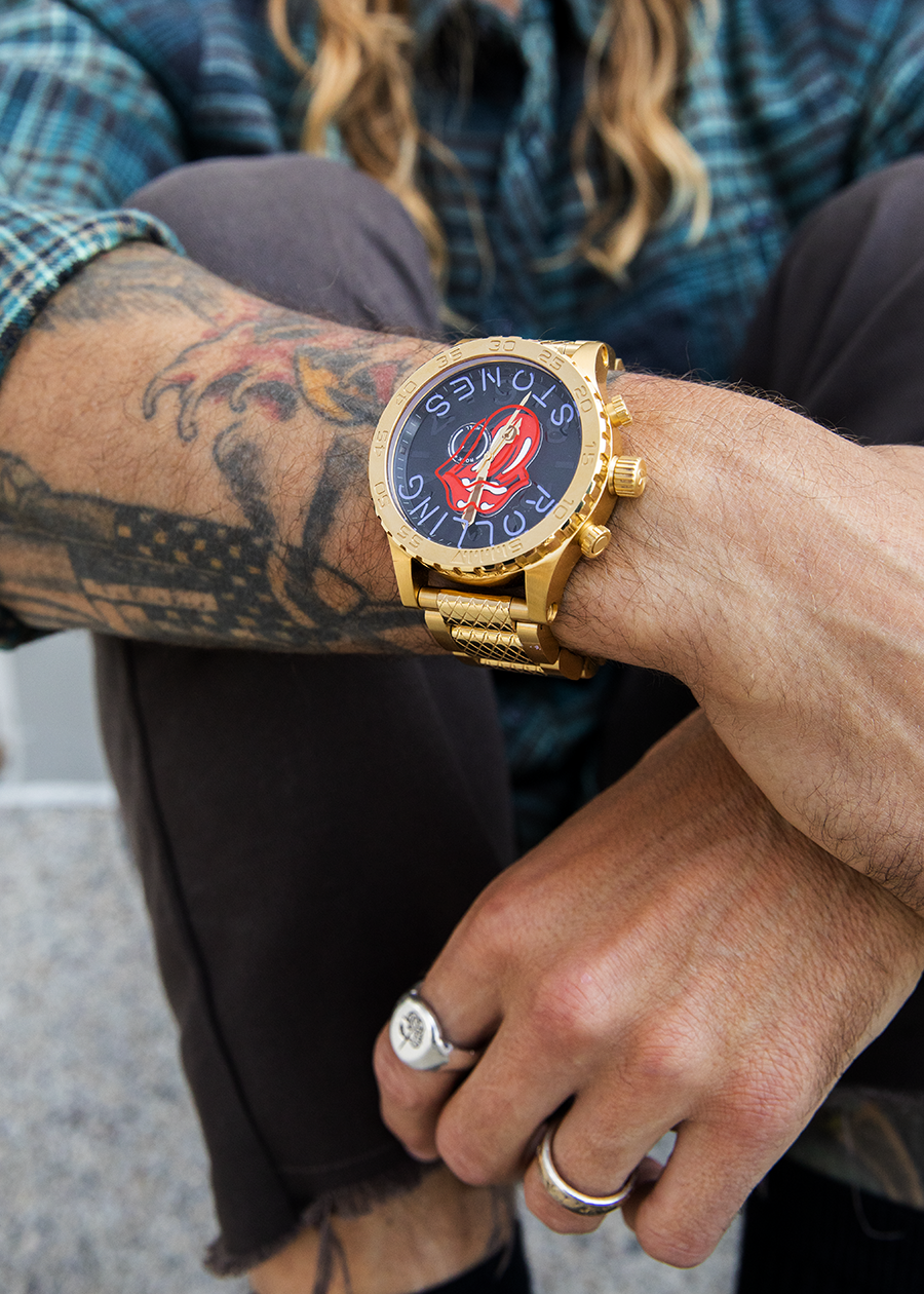 Rolling Stones 51-30 - Gold / Schwarz