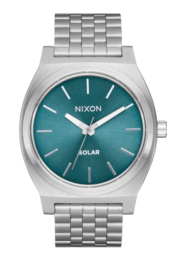 Time Teller Solar - Silber / Staubiges Blau Sunray