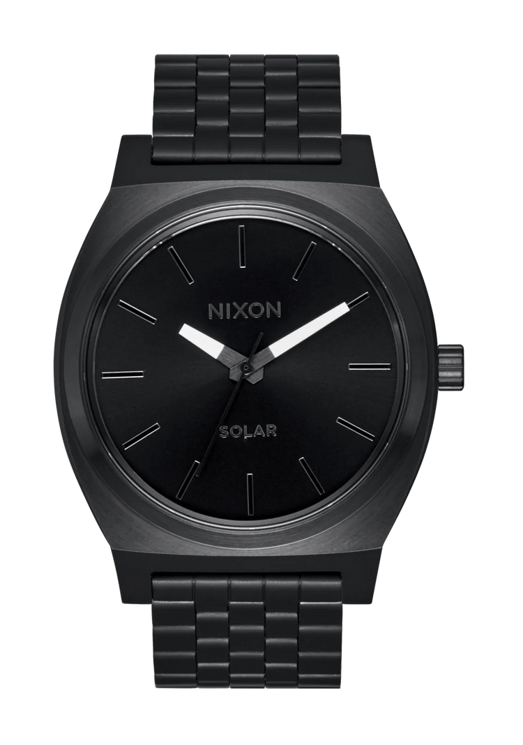 Time Teller Solaire - Tout noir / blanc