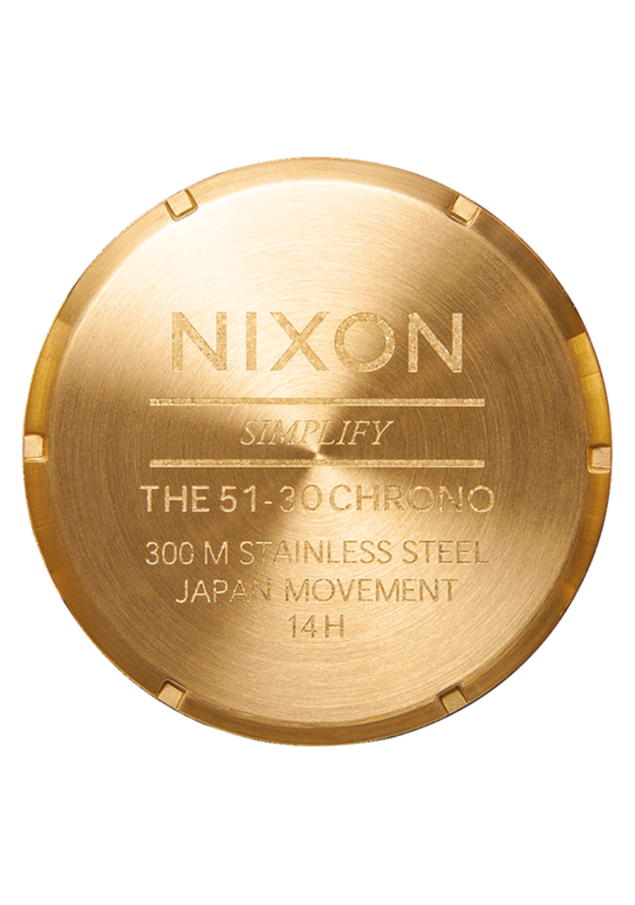 51-30 Chrono - Gold / Turquoise / Gold View 5