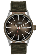 Sentry Nylon - Argento / Marrone chiaro / Foresta