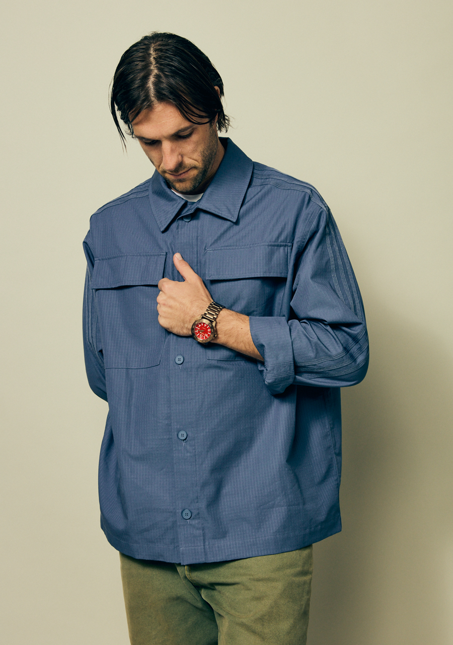 Smyth 44 - Khaki / Rot