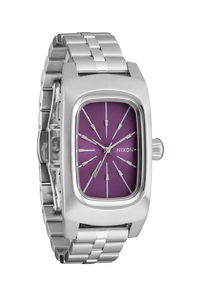Frankie - Mid Century / Silver / Purple Sunray View 2