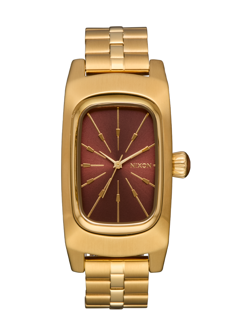 Frankie - Mid Century / Gold / Cognac View 1