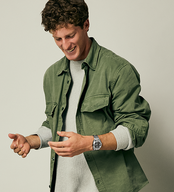 Oco 44 - Silber / Schwarz