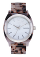 Time Teller Acetate - Pink Tortoise/ Mother of Pearl