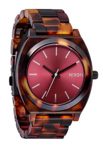 Time Teller Acetate - Tortoise / Oxblood View 2
