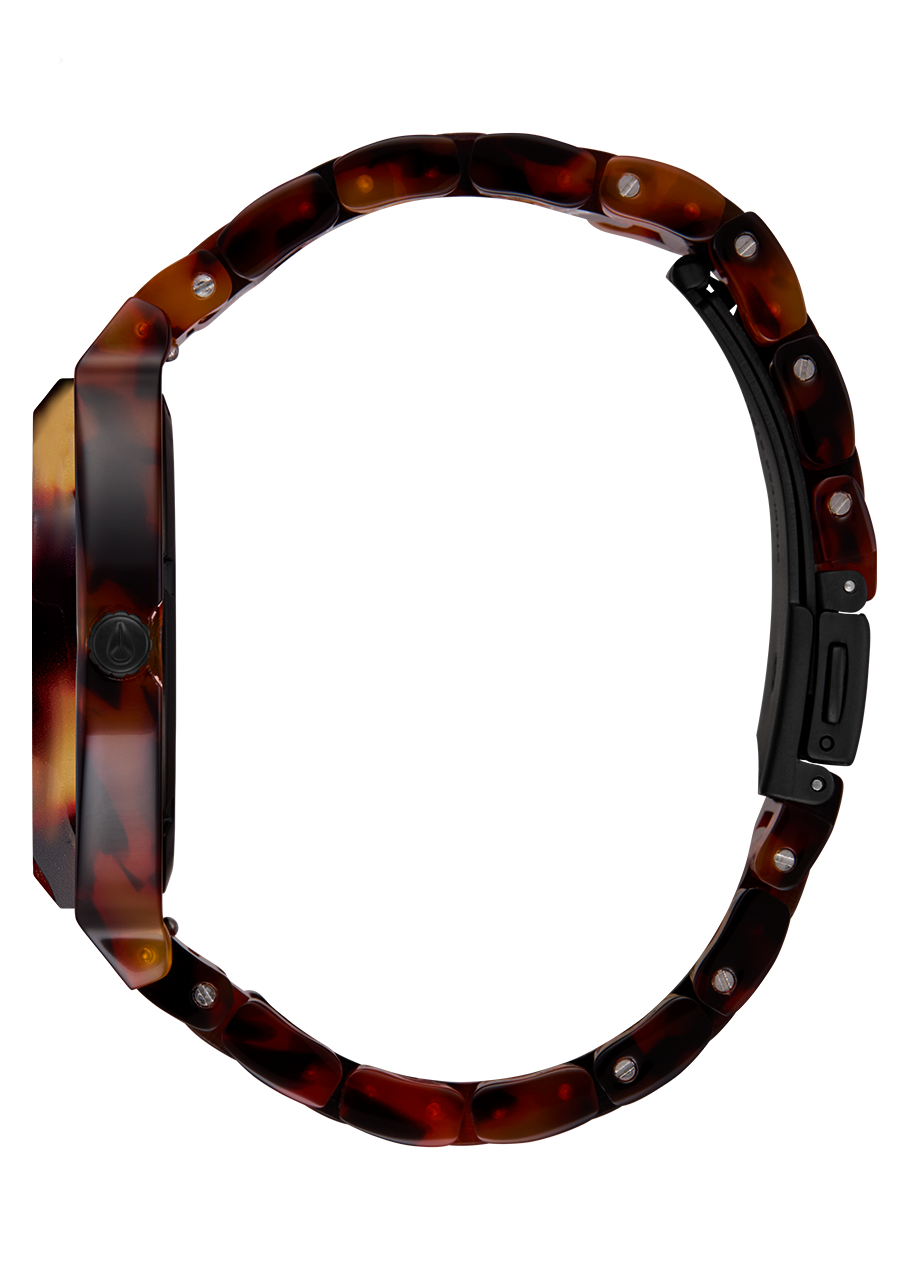Time Teller Acetate - Tortoise / Oxblood View 3