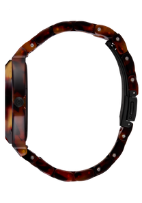 Time Teller Acetate - Tortoise / Oxblood View 3