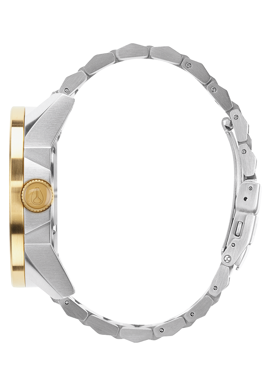 Corporal Stainless Steel - Gold / Blue Sunray View 2