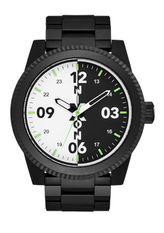 Corporal Stainless Steel - Black / White / Black